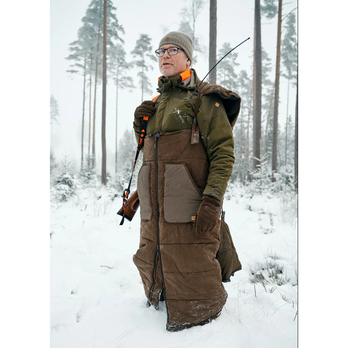 Pinewood Abisko Sittväska Mocka Brun