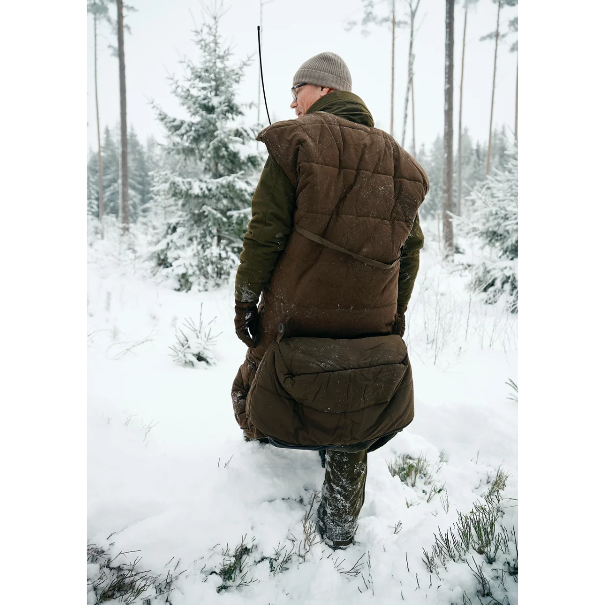 Pinewood Abisko Sittväska Mocka Brun