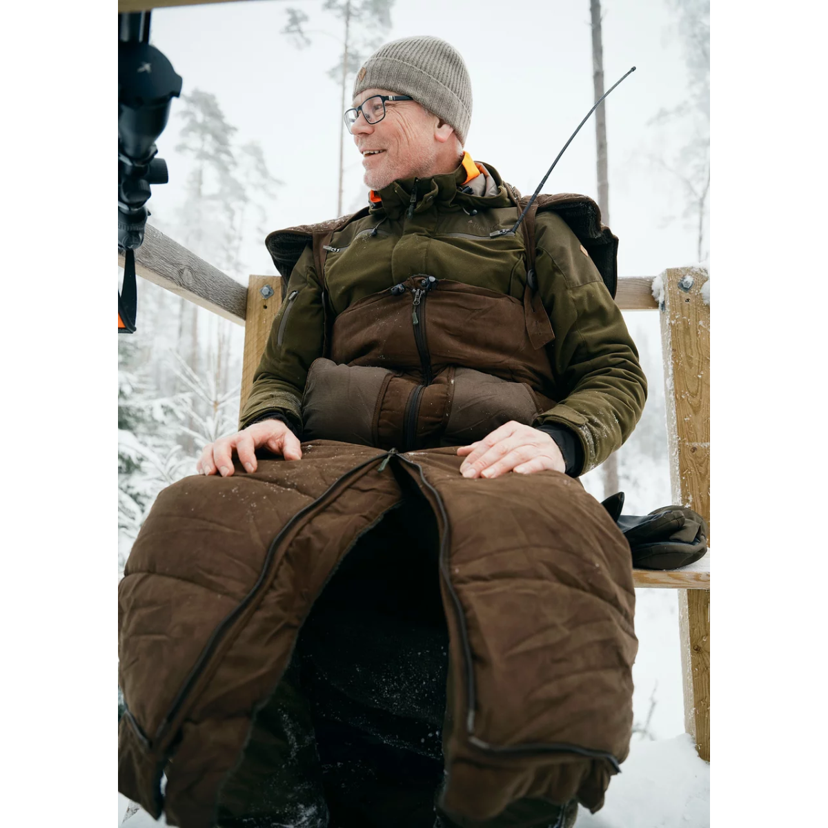 Pinewood Abisko Sittväska Mocka Brun