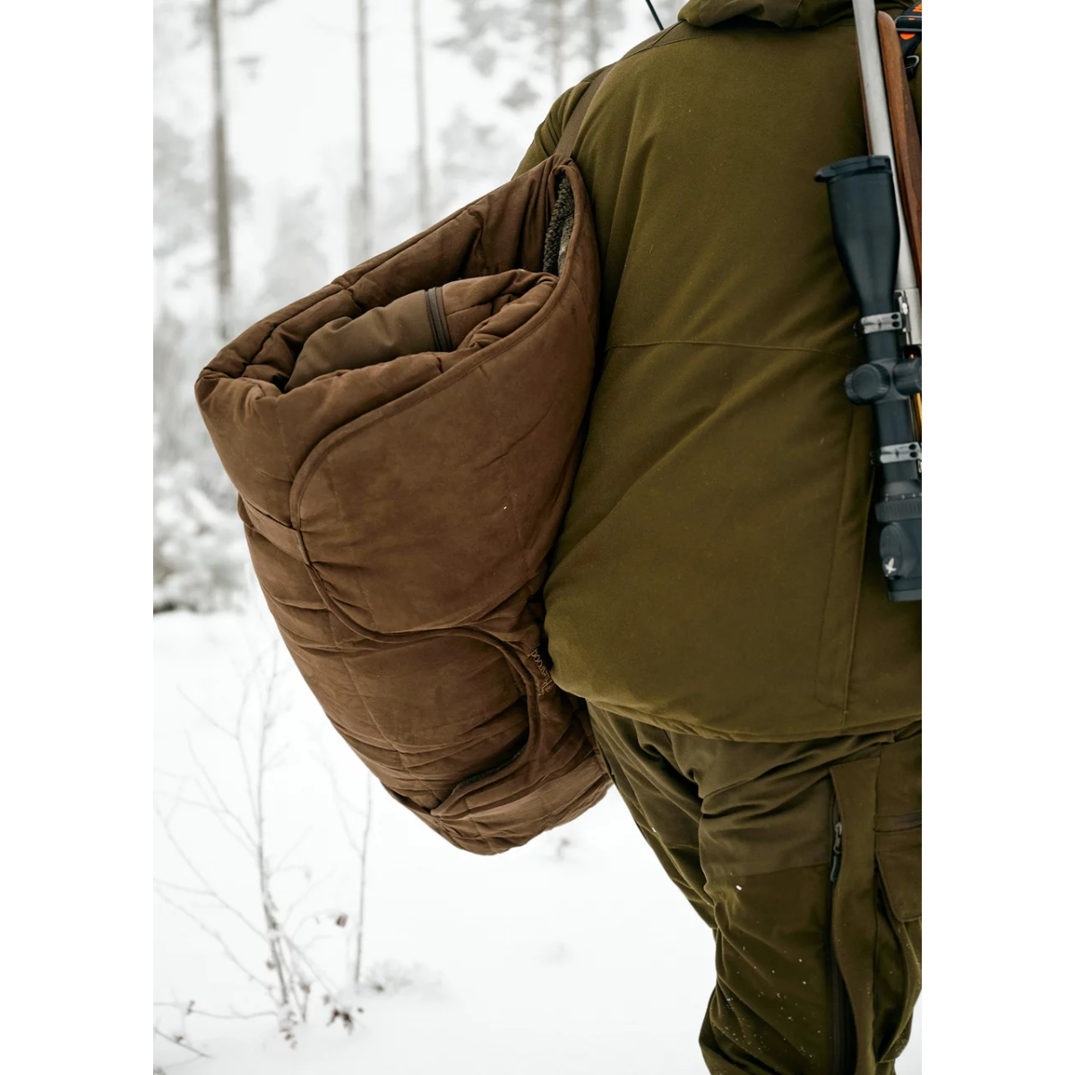 Pinewood Abisko Sittväska Mocka Brun