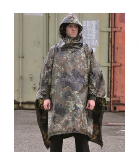 Regnskydd/Poncho Camouflage