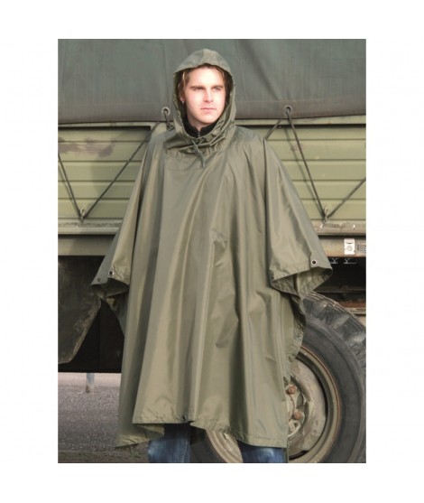 Mil-Tec Regnskydd/Poncho R/S Olive