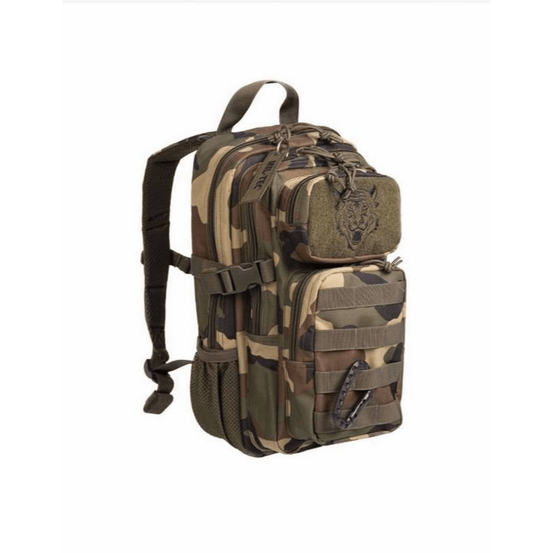 Mil-Tec US Assault Pack - juniorryggsäck för barn - Woodland