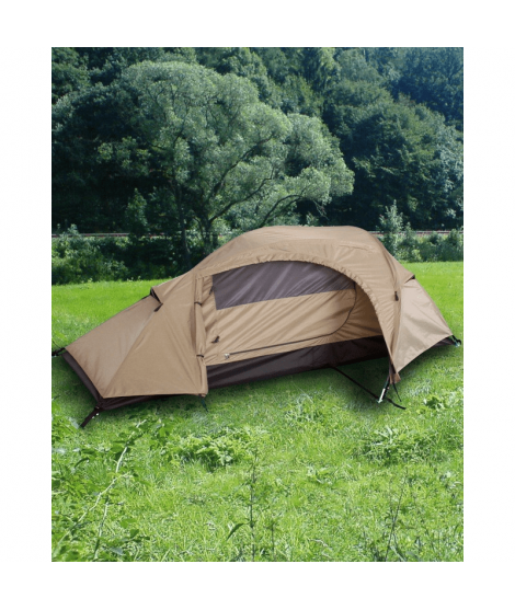 Mil-Tec 1-personers tält - Recom - Coyte Brown
