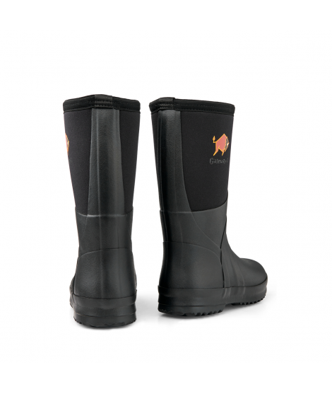 Gateway1 Wetland Master Kids 12" 7 mm gummistövlar för barn - Svart