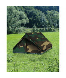Mil-Tec 2-personers tält - Mini super pack - Woodland camo