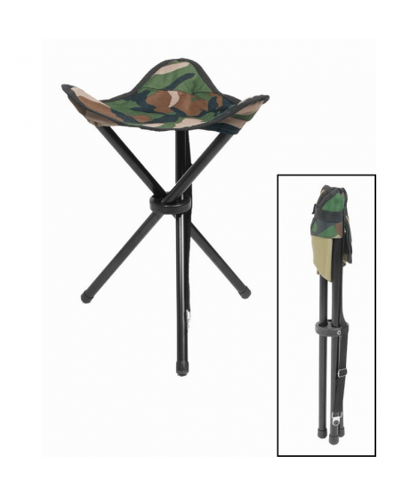 Mil-Tec trebent stol - kamouflage