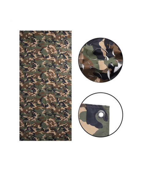 Mil-Tec kamouflagenät - Woodland 1,5 x 3 M