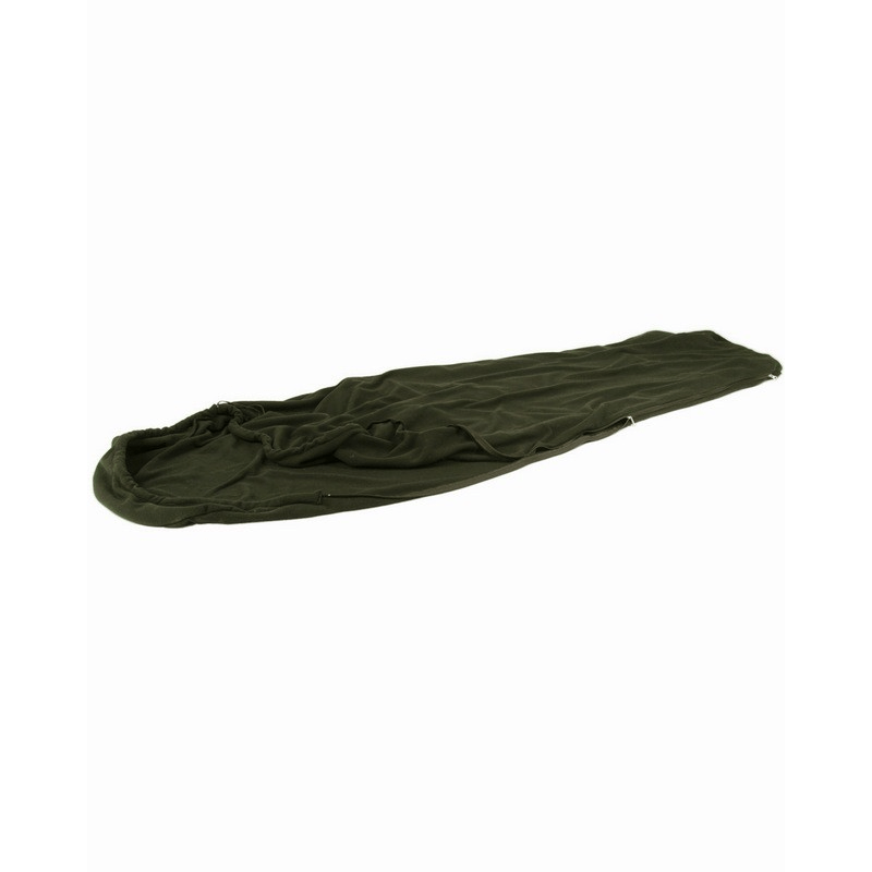 Mil-Tec Sovsäck - Fleece - Svart