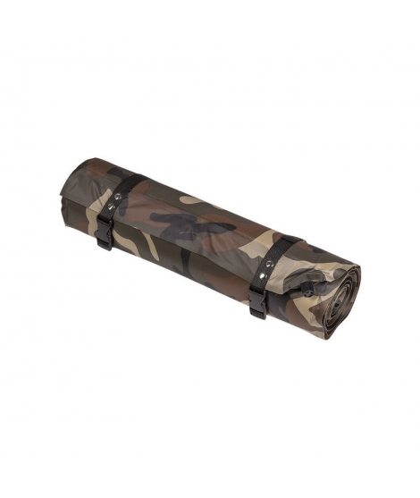 Mil-Tec Självuppblåsande matta - Woodland-kamouflage