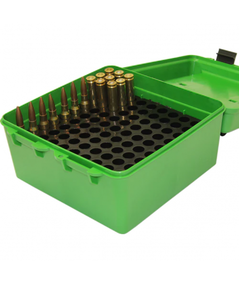 MTM Ammunitionslåda 100 st - 22-250 till 9,3x74 - R-100