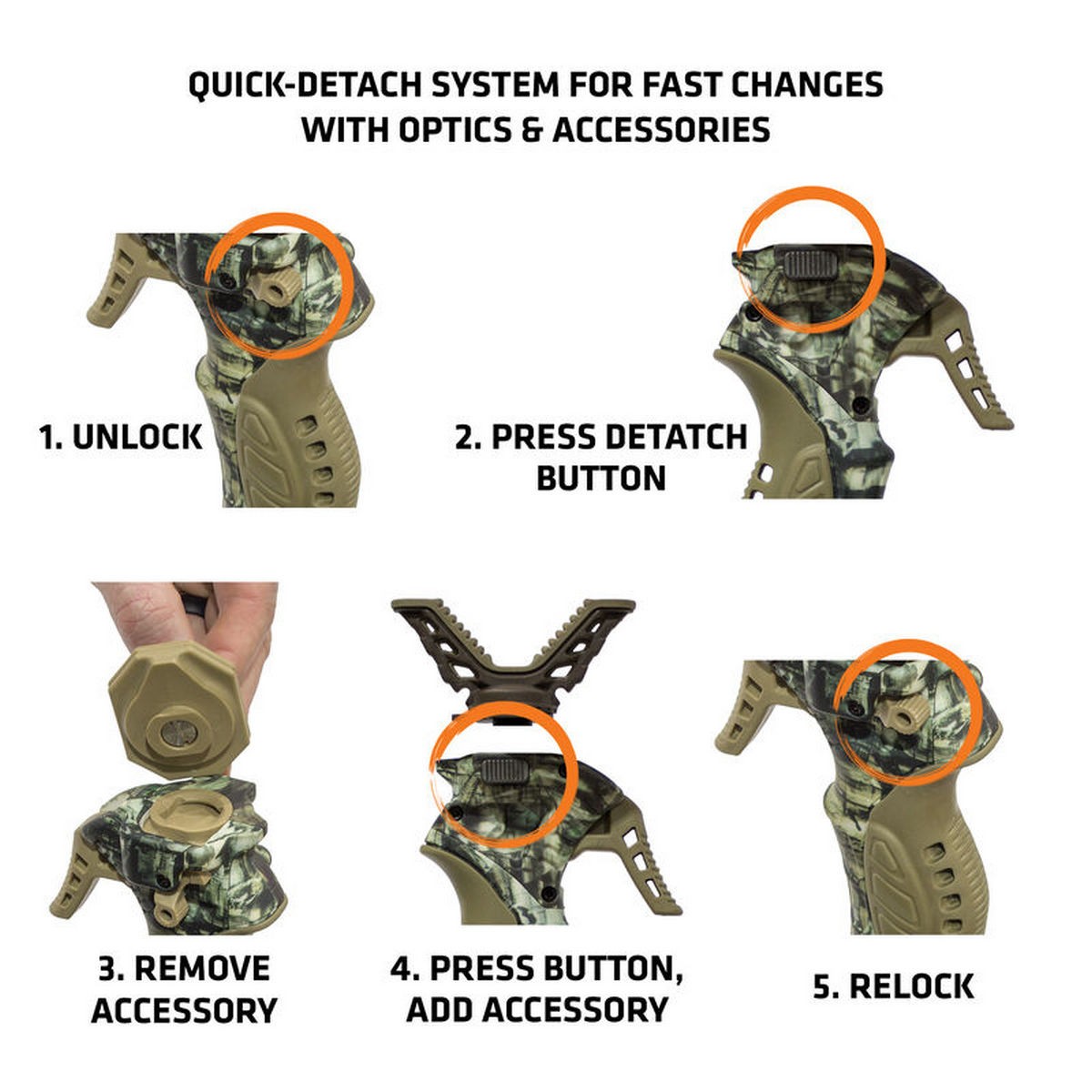 Primos Trigger Stick GEN3 1-benad skjutkäpp