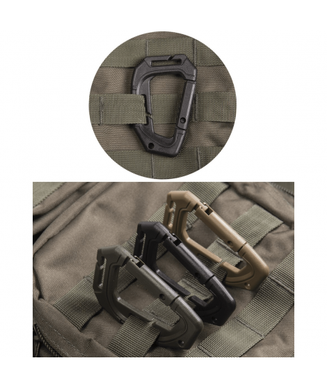 Mil-Tec - 2 karbinhakar - Svart