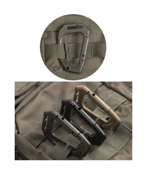 Mil-Tec - 2 st karbinhakar - armégrön