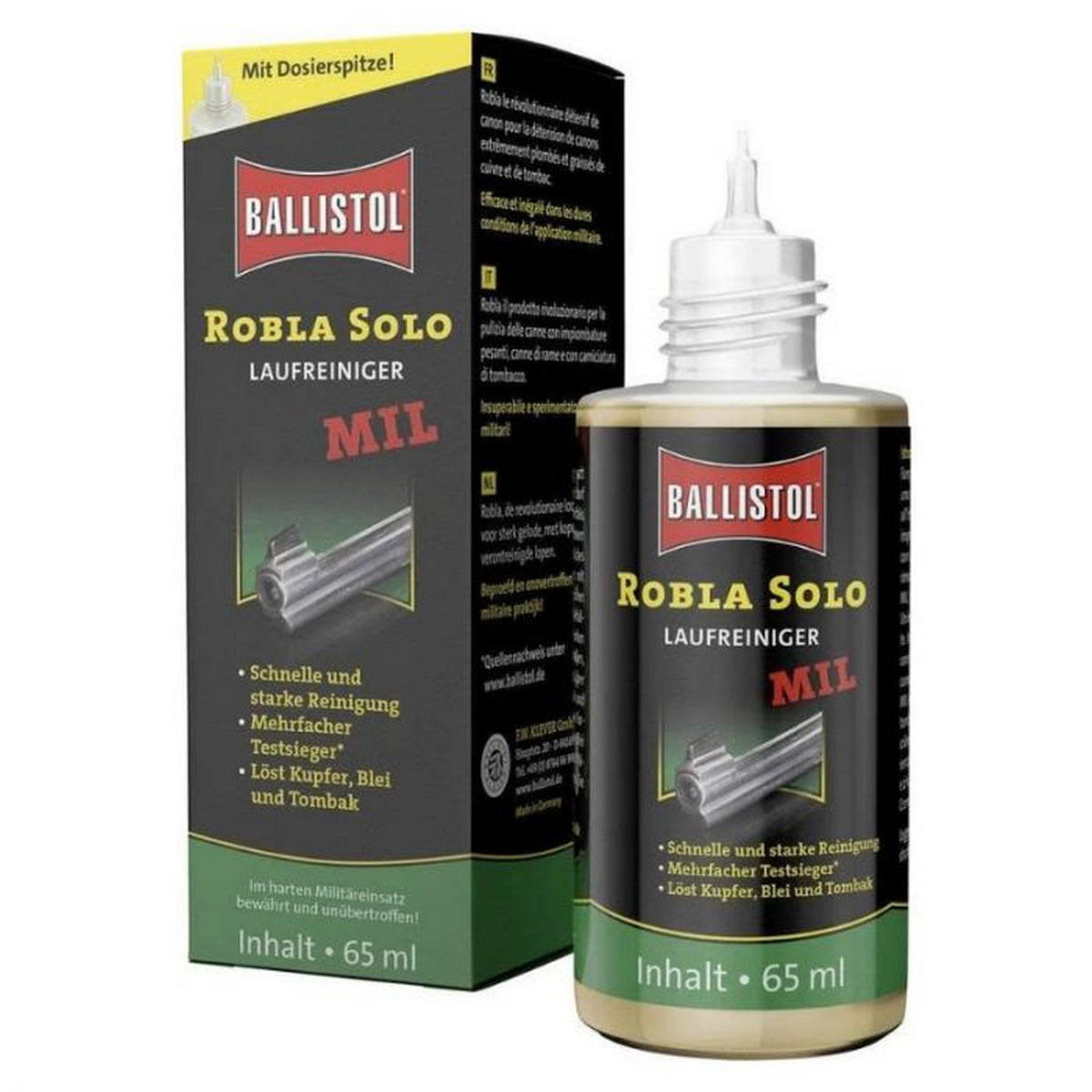 Ballistol Robla Solo mil - Rengöringsmedel för löpning - 65ml