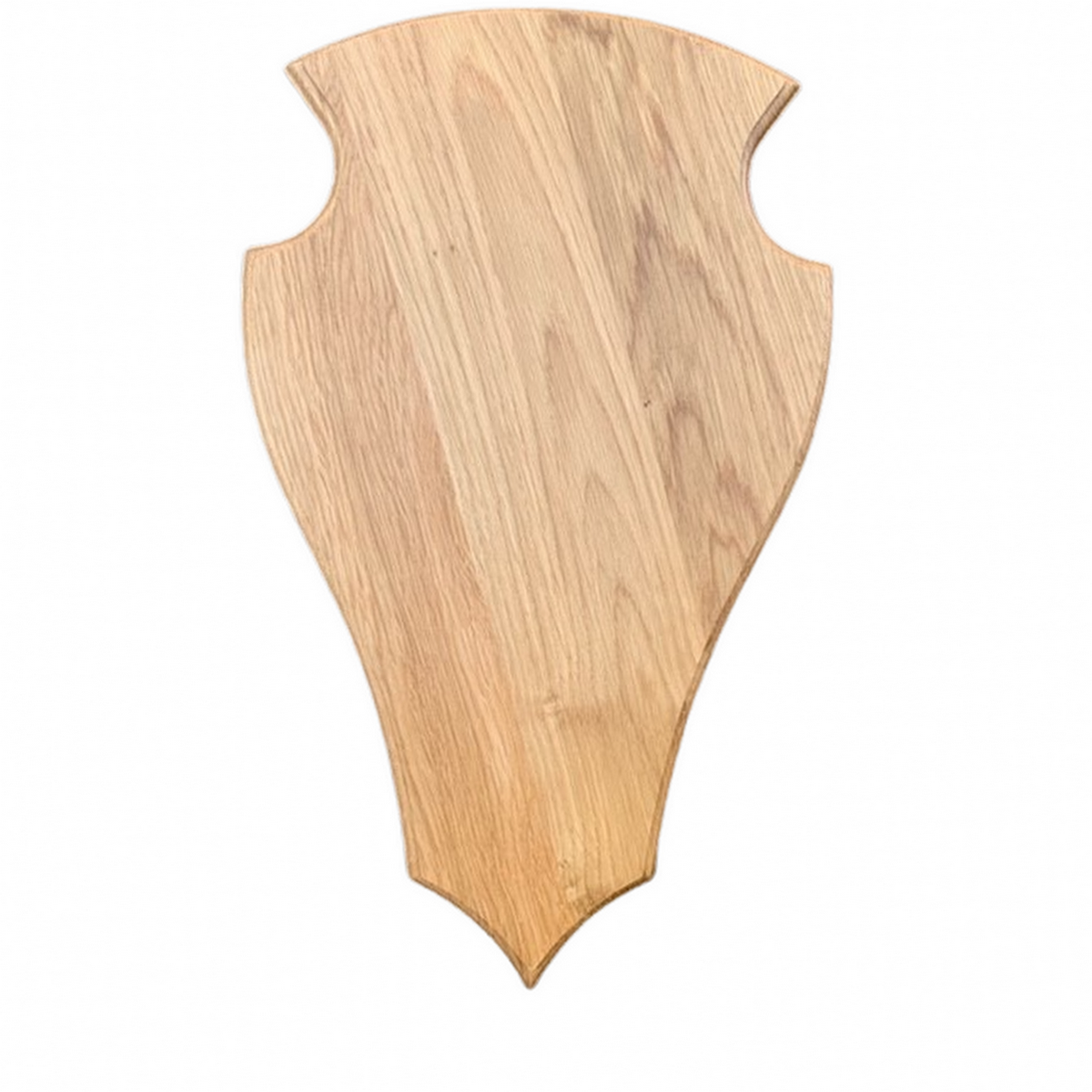 NordicHunt - Troféplatta älg Modell 2 - Ljus ek
