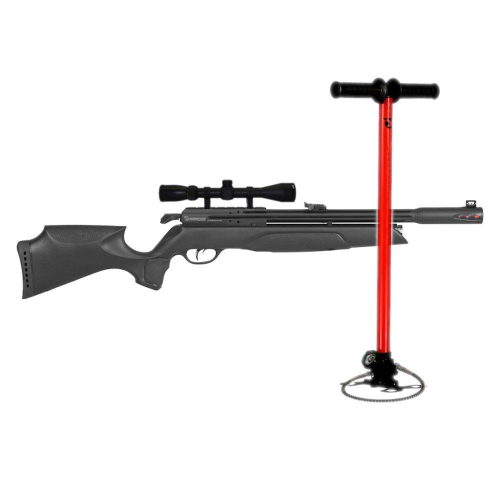 Gamo - Arrow 4,5mm PCP luftgevär 475 m/sek - kombinationsförpackning inkl. pcp-pump