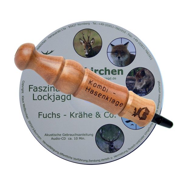 Räv kallar - hare fruktar gråter