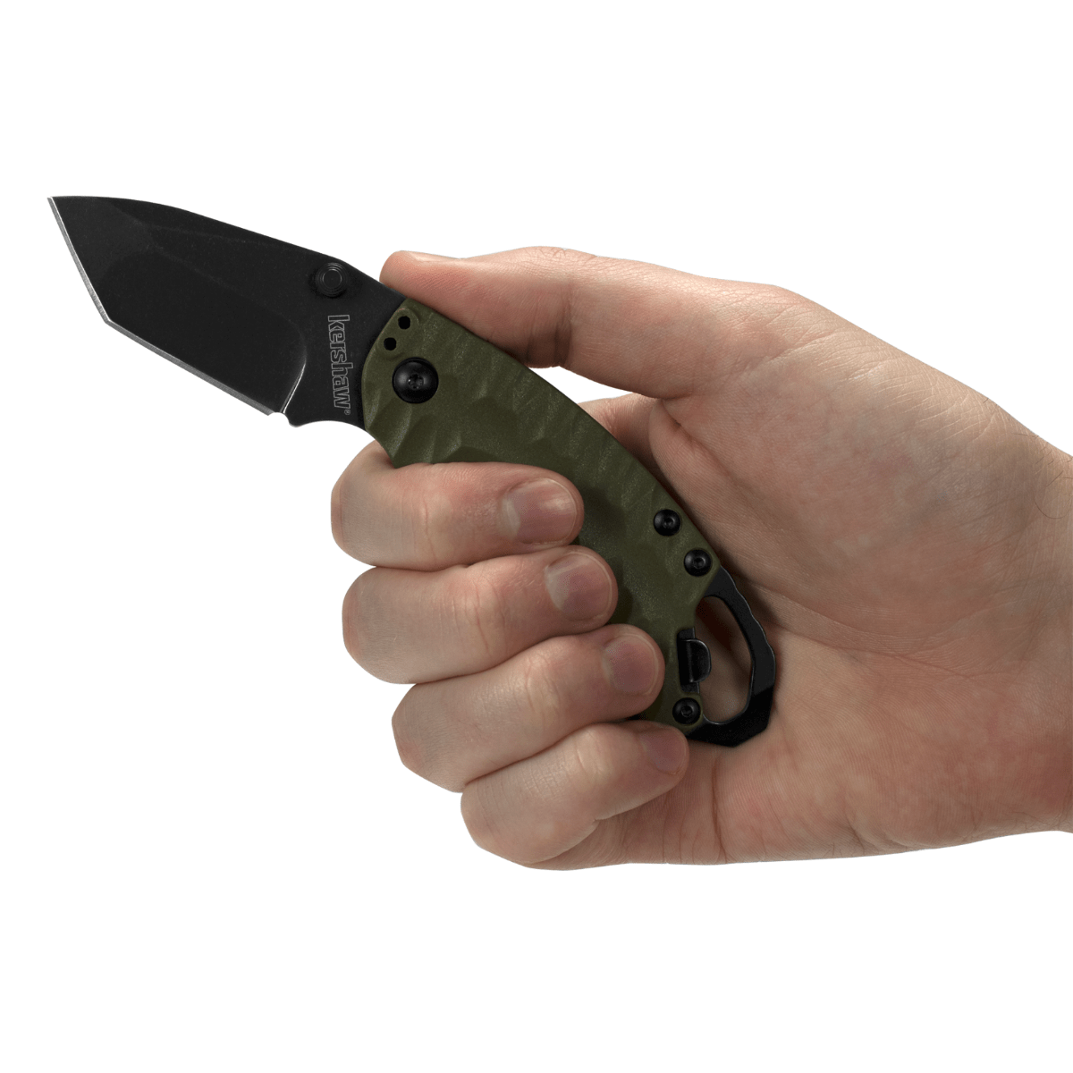 Kershaw - Shuffle ll Tanto, Olive, BlackWash