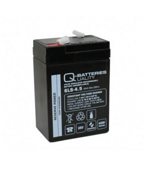 6 volts batteri 4,5 Ah för viltkamera