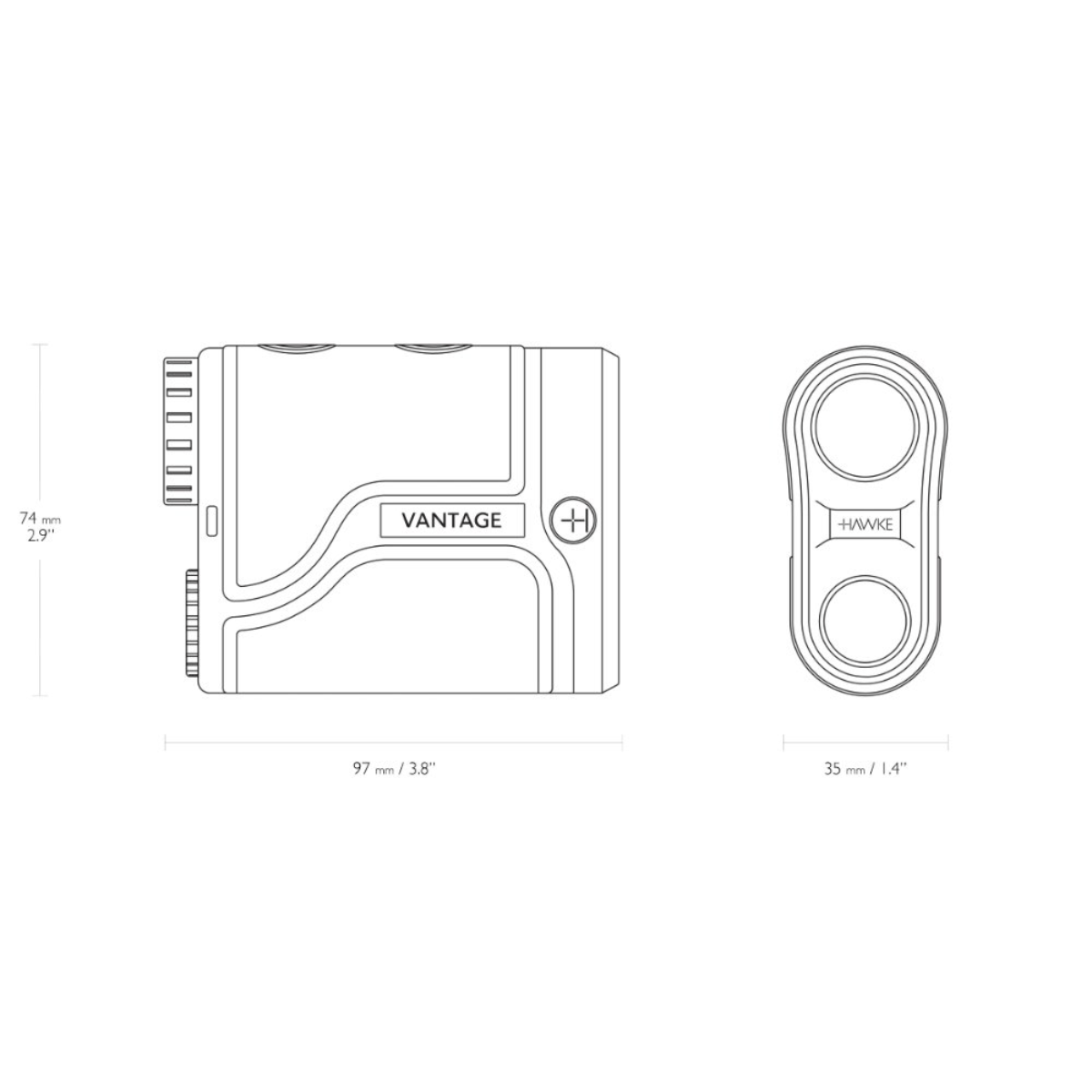 Hawke 600 High TX LCD