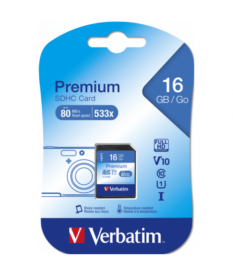 16 GB SDHC-minneskort för spelkamera