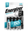 Energizer Max Plus AA-batterier - 4 stk.