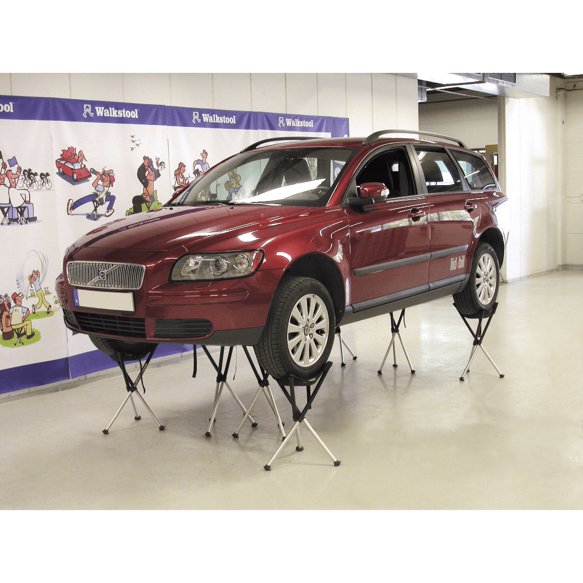 Walkstool Comfort 65 cm – Aluminiumstol