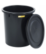 Fodertunna med lock, 35 liter