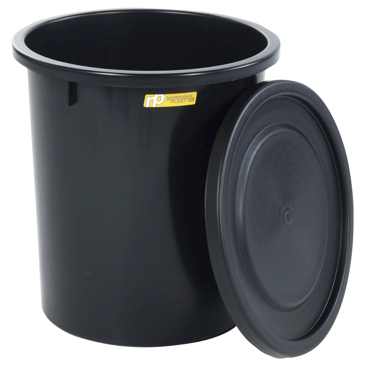 Fodertunna med lock, 35 liter