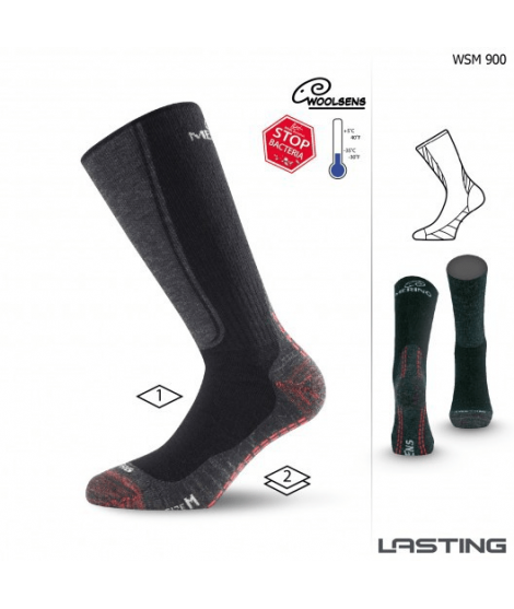 Lasting - Tjocka termosockor i 85% merinoull