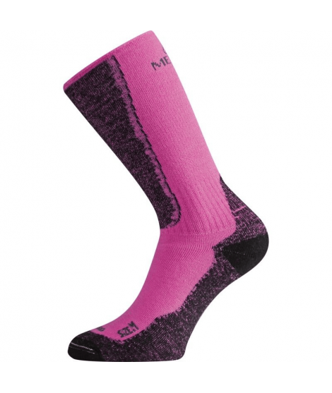 Lasting - Tjocka jaktstrumpor i 85% merinoull - Rosa