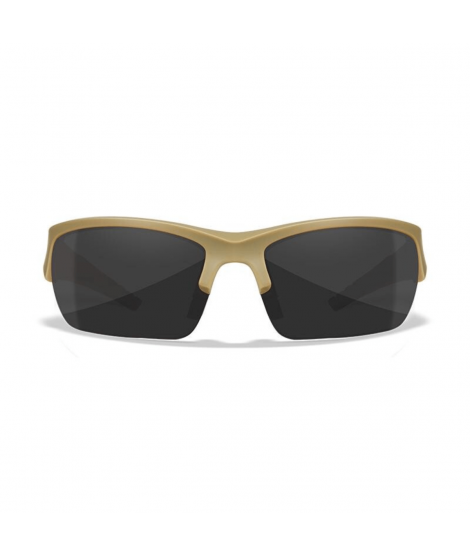 Wiley X Valor 2.5 sport- och skytteglasögon - Matt sandfärgat bågstativ med 3 linser