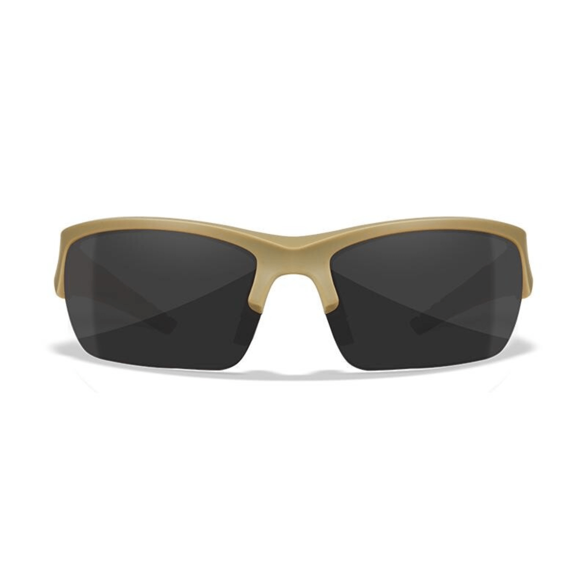 Wiley X Valor 2.5 sport- och skytteglasögon - Matt sandfärgat bågstativ med 3 linser