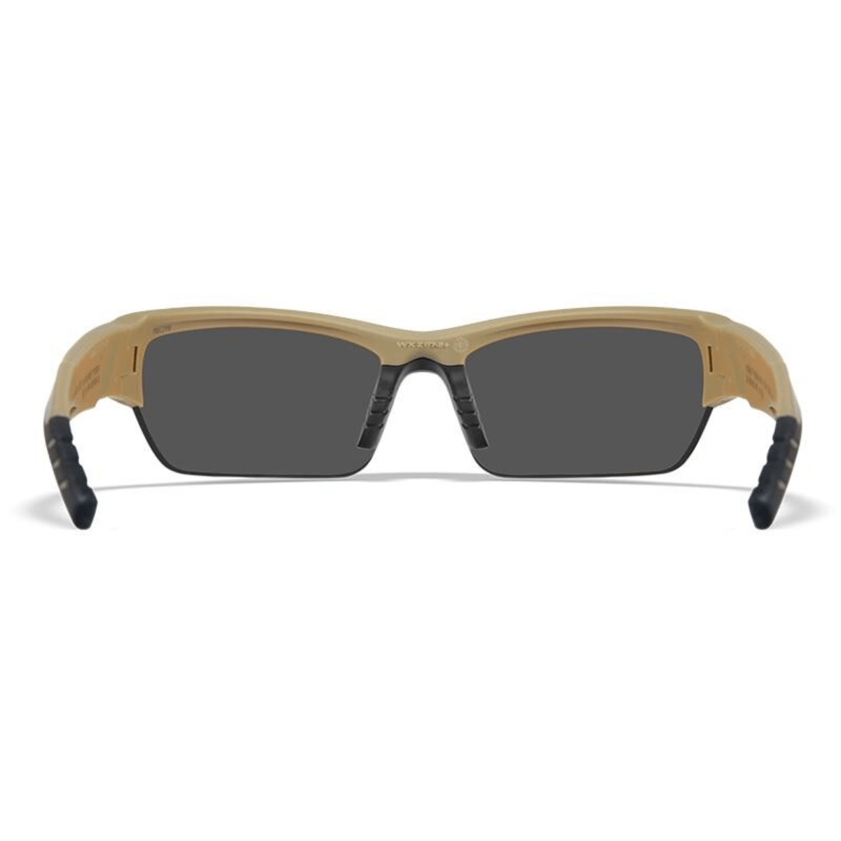 Wiley X Valor 2.5 sport- och skytteglasögon - Matt sandfärgat bågstativ med 3 linser