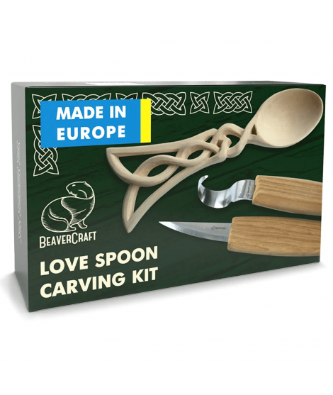 BeaverCraft - Celtic Spoon - Skärset