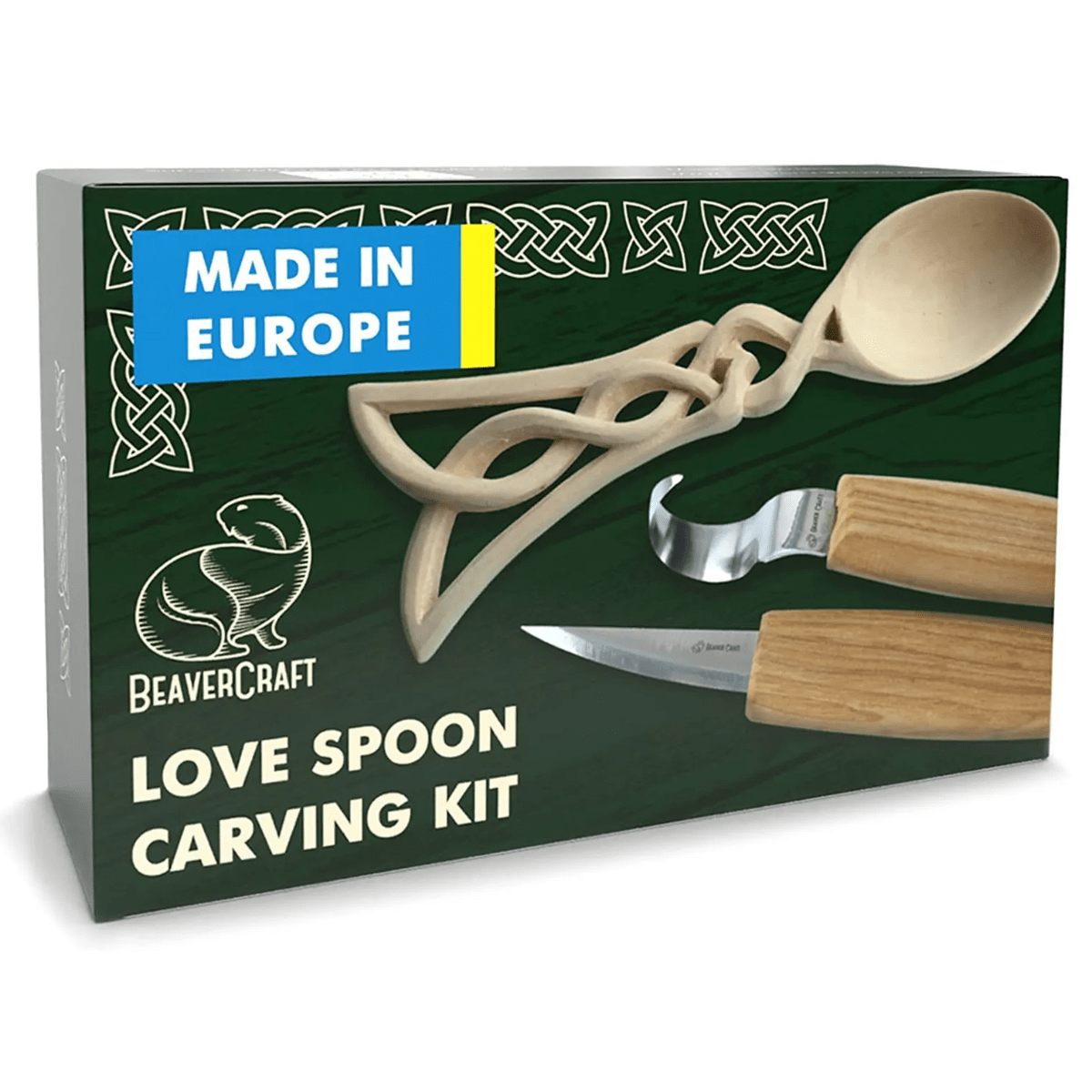BeaverCraft - Celtic Spoon - Skärset
