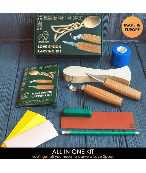 BeaverCraft - Celtic Spoon - Skärset