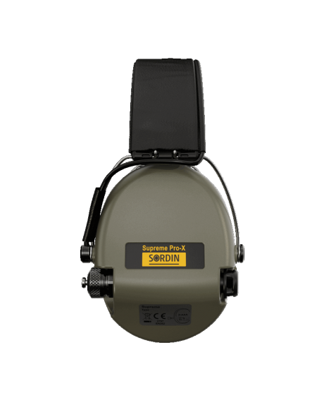 Sordin Pro X H2 - Grön - Läderhängare