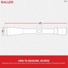 Allen Neoprene Scope cover - Skydd för kikare