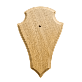 Troféplatta - Chamois - Ljus ek
