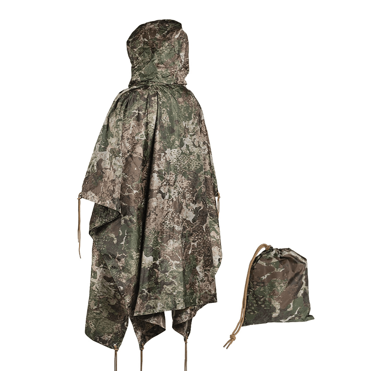 Mil-Tec Poncho/Regnkappa - Phantomleaf WASP l Z2 Camouflage