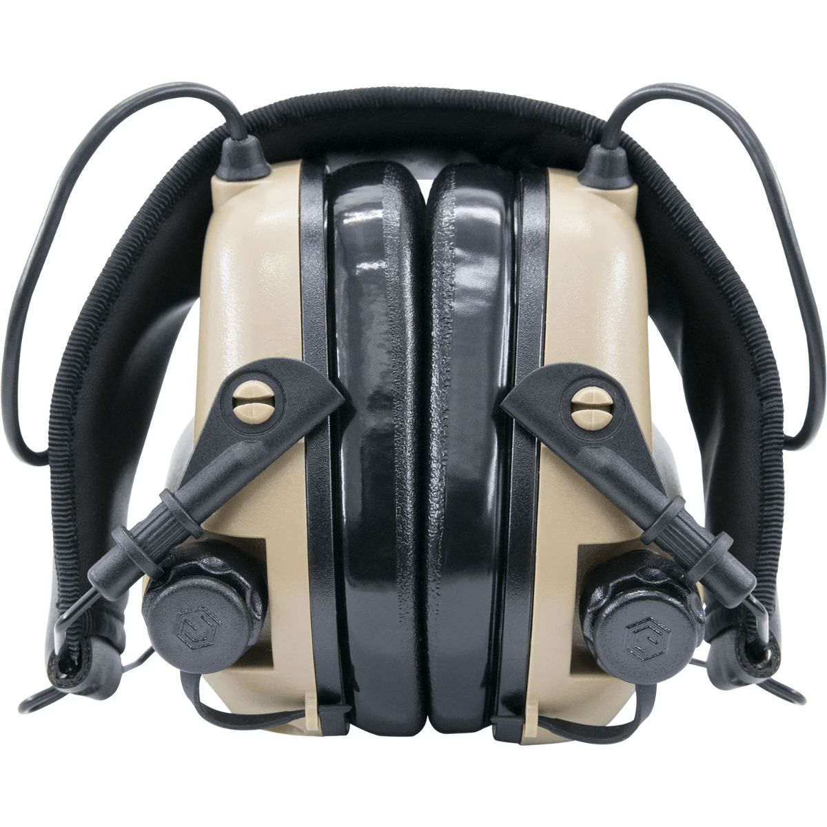 Earmor M31PLUS elektroniskt hörselskydd – Sandfärgat