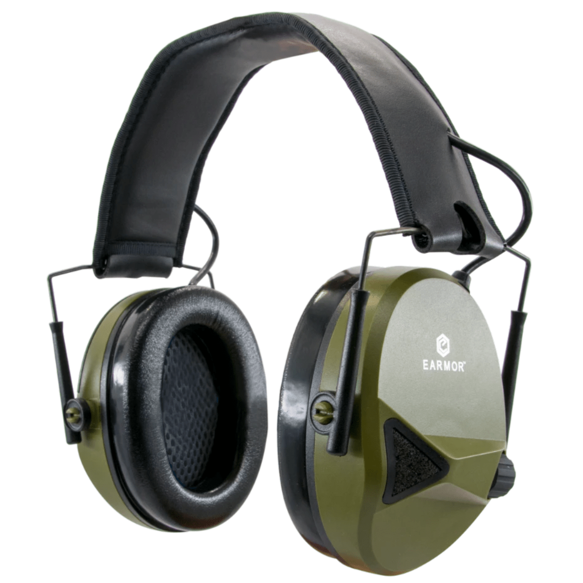 Earmor M30 elektroniskt hörselskydd - armégrön