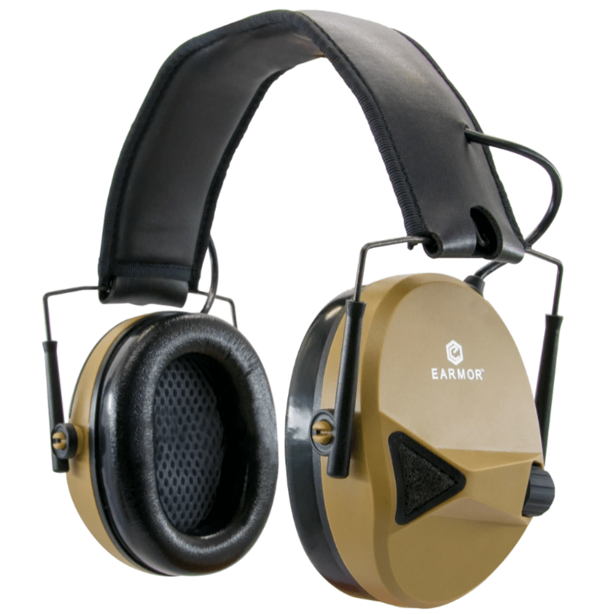 Earmor M30 elektroniskt hörselskydd - brun