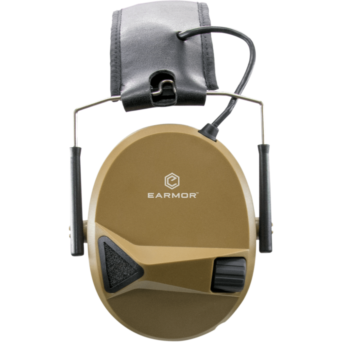 Earmor M30 elektroniskt hörselskydd - brun