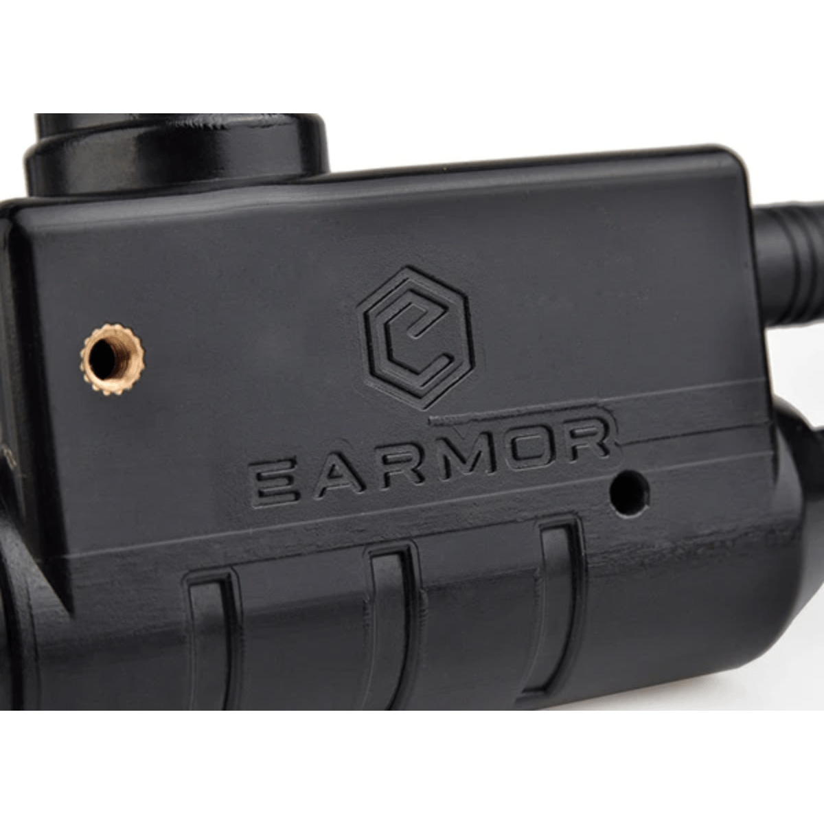Earmor M52 PTT för Kenwood/Baofeng - Med lös fingerknapp