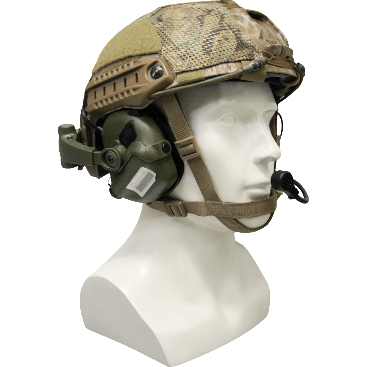 Earmor - M32X Mark3 MilPro - ARC-fäste - Armégrön