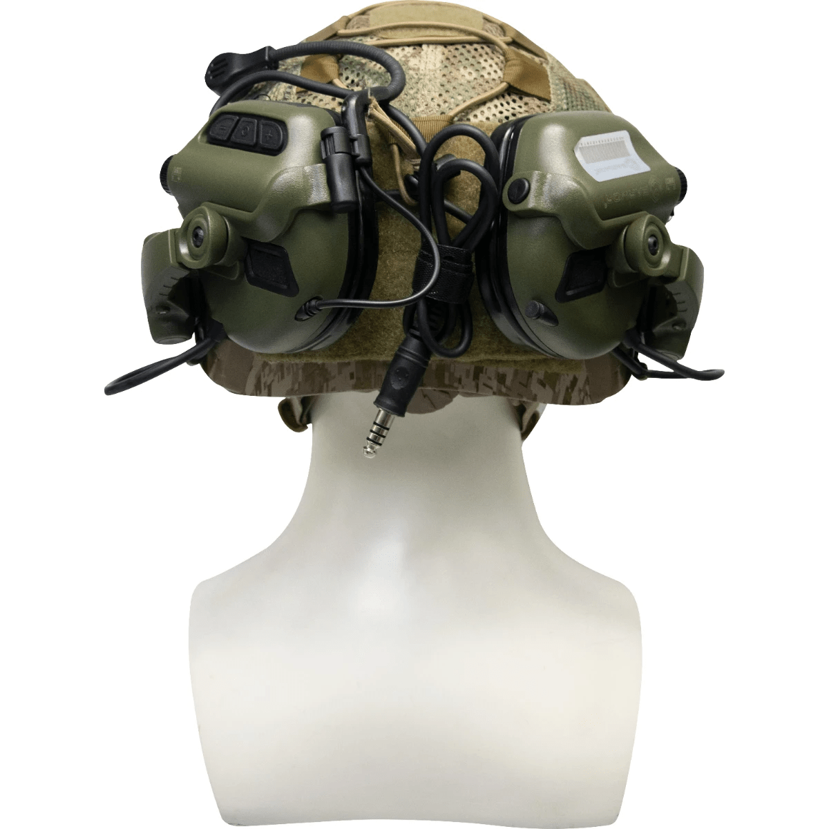 Earmor - M32X Mark3 MilPro - ARC-fäste - Armégrön