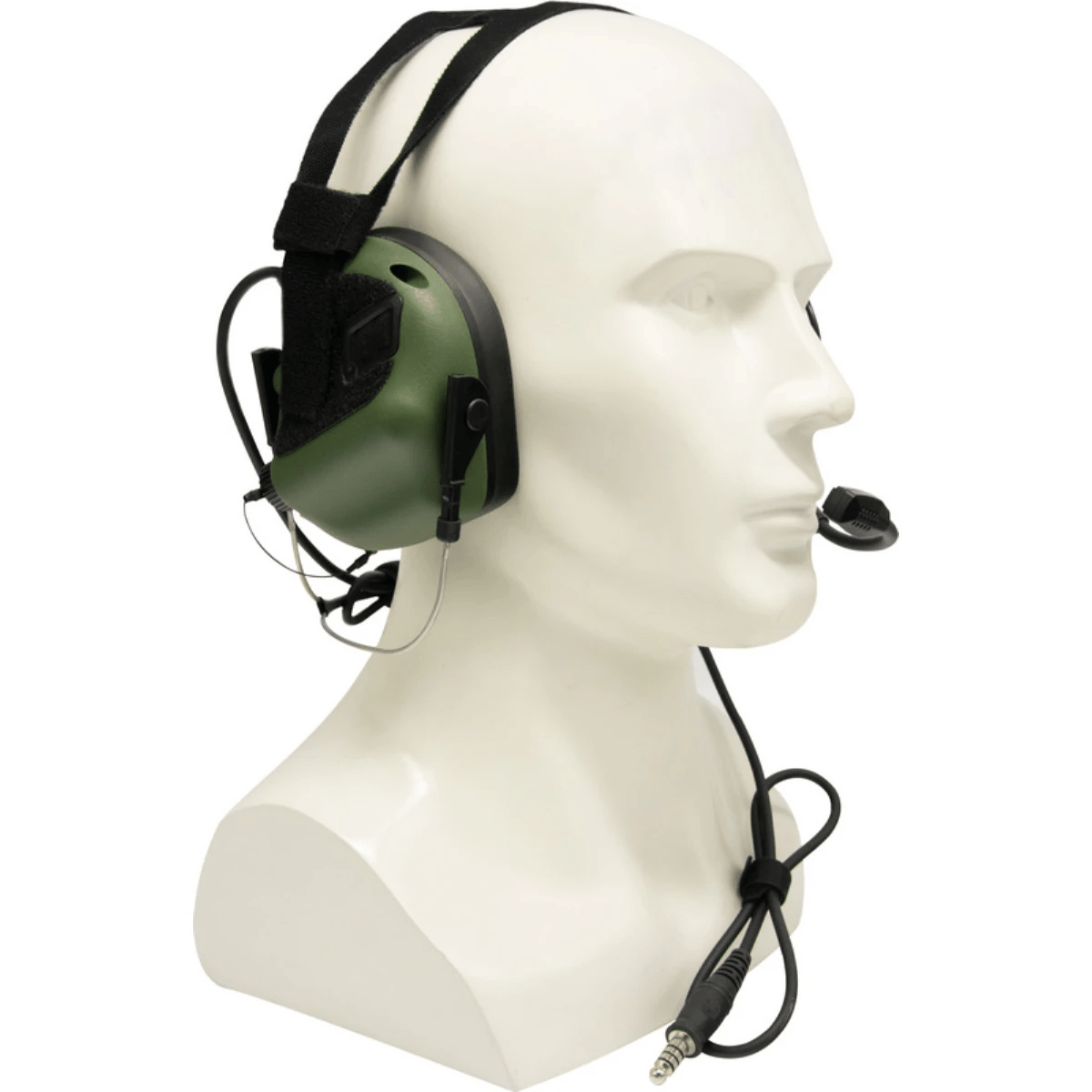 Earmor - M32N Mark3 MilPro - Armégrön - Nackstöd